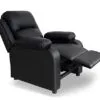 INTENSEDECO Fauteuil Relax Riga Noir