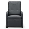Intense-Dco-Fauteuil-Relax-Pliable-Bristol-Tissu-Gris-0-0 Intense Déco - Fauteuil Relax Pliable Bristol Tissu Gris