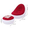 LONEEDY Fauteuil Gonflable et Repose-Pieds