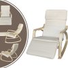 Leogreen-Rocking-Chair-Fauteuil-a-Bascule-Beige-avec-repose-pied-Coussin-100-coton-Materiau-du-coussin-Coton-epaisseur-des-accoudoirs-23-cm-0 Leogreen - Rocking Chair , Fauteuil a Bascule, Beige, avec repose-pied, Coussin 100% coton, Materiau du coussin: Coton, epaisseur des accoudoirs: 2,3 cm