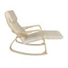 Leogreen-Rocking-Chair-Fauteuil-a-Bascule-Beige-avec-repose-pied-Coussin-100-coton-Materiau-du-coussin-Coton-epaisseur-des-accoudoirs-23-cm-0-2 Leogreen - Rocking Chair , Fauteuil a Bascule, Beige, avec repose-pied, Coussin 100% coton, Materiau du coussin: Coton, epaisseur des accoudoirs: 2,3 cm
