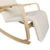 Leogreen-Rocking-Chair-Fauteuil-a-Bascule-Beige-avec-repose-pied-Coussin-100-coton-Materiau-du-coussin-Coton-epaisseur-des-accoudoirs-23-cm-0-3 Leogreen - Rocking Chair , Fauteuil a Bascule, Beige, avec repose-pied, Coussin 100% coton, Materiau du coussin: Coton, epaisseur des accoudoirs: 2,3 cm