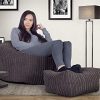 Lounge-Pug-Pouf-Repose-Pied-Ctel-Anthracite-0-1 Lounge Pug®, Pouf Repose Pied, Côtelé Anthracite