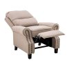 MCombo-7291BG-Fauteuil-Relax-Fauteuil-capitonn-en-Tissu-Beige-0-2 MCombo 7291BG Fauteuil Relax Fauteuil capitonné en Tissu Beige