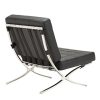 MCombo-Fauteuil-de-Relaxation-en-Cuir-synthtique-et-Acier-Inoxydable-0-3 MCombo Fauteuil de Relaxation en Cuir synthétique et Acier Inoxydable