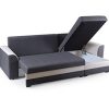 MEUBLO-Petit-canap-dangle-Convertibles-3-Place-Tissu-ZENO-0-0 MEUBLO Petit canapé d'angle Convertibles 3 Place Tissu ZENO