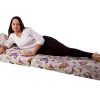Matelas lit fauteuil futon pliable pliant choix des couleurs - longueur 200 cm ( 1008-Gris)