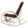 Mendler-Fauteuil--Bascule-Esmeraldas-Rocking-Chair-Fauteuil-en-rotin-Blanc-Rembourrage-Marron-0-1 Mendler Fauteuil à Bascule Esmeraldas, Rocking-Chair, Fauteuil en rotin, Blanc ~ Rembourrage Marron