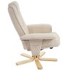 Mendler-Fauteuil-de-tl-M56-Fauteuil-de-Relaxation-sans-Tabouret-Similicuir-crme-0-2 Mendler Fauteuil de télé M56, Fauteuil de Relaxation sans Tabouret, Similicuir ~ crème