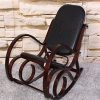Mendler-Rocking-Chair-Fauteuil--Bascule-M41-Imitation-Noyer-Cuir-Patchwork-Noir-0-1 Mendler Rocking-Chair Fauteuil à Bascule M41, Imitation Noyer, Cuir Patchwork, Noir