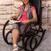 Mendler-Rocking-Chair-Fauteuil--Bascule-M41-Imitation-Noyer-Cuir-Patchwork-Noir-0-2 Mendler Rocking-Chair Fauteuil à Bascule M41, Imitation Noyer, Cuir Patchwork, Noir