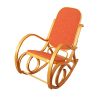 Mendler-Rocking-Chair-Fauteuil-Bascule-M41-Imitation-chne-Tissu-Orange-0 Mendler Rocking-Chair, Fauteuil ? Bascule M41, Imitation ch?ne, Tissu Orange