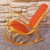 Mendler-Rocking-Chair-Fauteuil-Bascule-M41-Imitation-chne-Tissu-Orange-0-2 Mendler Rocking-Chair, Fauteuil ? Bascule M41, Imitation ch?ne, Tissu Orange