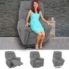 Mendler Watford Fauteuil de Relaxation avec Repose-Pieds