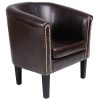 Miadomodo-Fauteuil-Chesterfield-avec-Tabouret-Pouf-Carr-Coloris-au-Choix-Bois-et-Simili-Cuir-0-0 Miadomodo - Fauteuil Chesterfield avec Tabouret Pouf Carré (Coloris au Choix) Bois et Simili Cuir
