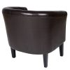 Miadomodo-Fauteuil-et-Tabouret-Chesterfield-en-Simili-Cuir-et-Bois-Coloris-au-Choix-0-3 Miadomodo - Fauteuil et Tabouret Chesterfield en Simili Cuir et Bois (Coloris au Choix)