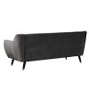 Mobilier-Dco-Canap-3-Places-Velours-Gris-Louise-0-1 Mobilier Déco. Canapé 3 Places Velours Gris Louise