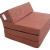 Natalia Spzoo Matelas lit Fauteuil futon Pliable Pliant Choix des Couleurs - Longueur 200 cm