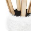 NoBrand-Suhu-Fourrure-Tabouret-Pouf-Tabouret-canap-canap-Pouf-Tabouret-Petit-Tabouret-Rond-en-Bois-Massif-Blanc-0-2 NoBrand Suhu Fourrure Tabouret Pouf Tabouret canapé canapé Pouf Tabouret Petit Tabouret Rond en Bois Massif Blanc