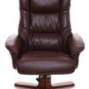 Oriental-Leather-Co-Ltd-The-Shanghai-Fauteuil-pivotant-inclinable-en-crote-de-cuir-et-repose-pieds-assorti-Noisette-0-2 Oriental Leather Co Ltd. The Shanghai Fauteuil pivotant inclinable en croûte de cuir et repose-pieds assorti Noisette