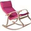 PEGANE-Rocking-Chair-Benny-en-Rose-L65-x-H91-x-P101-cm-0 PEGANE Rocking-Chair Benny en Rose, L65 x H91 x P101 cm