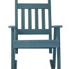 PEGANE-Rocking-Chair-Bois-Key-West-Couleur-Bleu-ptrole-H-108-x-L-685-x-P-86cm-0 PEGANE Rocking-Chair Bois Key West Couleur Bleu pétrole - H 108 x L 68,5 x P 86cm