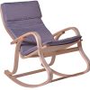 PEGANE-Rocking-Chair-en-Bouleau-Coloris-Gris-Dim-H97-x-L65-x-P87-cm-0 PEGANE Rocking Chair en Bouleau Coloris Gris - Dim : H.97 x L.65 x P.87 cm