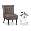 Relaxdays-Fauteuil-Cocktail-82-x-55-x-65-cm-Brun-0 Relaxdays Fauteuil Cocktail, 82 x 55 x 65 cm, Brun