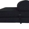 Rendez vous déco - Banquette modulo noire 2 places
