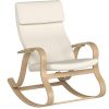 SONGMICS-Fauteuil--Bascule-en-Bois-de-Bouleau-Chaise-berante-avec-Oreiller-Housse-en-Coton-Capacit-de-Charge-120-kg-Beige-LYY30M-0-3 SONGMICS Fauteuil à Bascule en Bois de Bouleau, Chaise berçante, avec Oreiller, Housse en Coton, Capacité de Charge 120 kg, Beige LYY30M