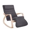 SONGMICS-Fauteuil--bascule-Fauteuil-berant-en-Bois-avec-Repose-pied-rglable-5-niveaux-Housse-amovible-lavable-Charge-max-150-kg-Dimensions-67-x-125-x-91-cm-Gris-fonc-LYY42GYZ-0 SONGMICS Fauteuil à bascule, Fauteuil berçant en Bois, avec Repose-pied réglable 5 niveaux, Housse amovible lavable, Charge max 150 kg, Dimensions 67 x 125 x 91 cm, Gris foncé LYY42GYZ