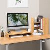 SONGMICS-Organisateur-de-Bureau-Modulable--3-Formes-Rangement-de-Bureau-rglable-peu-encombrant-Petite-Dcoration-de-Bibliothque-pour-Bureau-Cuisine-et-Salle-de-bain-Bambou-naturel-OFS45NL-0-2 SONGMICS Organisateur de Bureau Modulable à 3 Formes, Rangement de Bureau réglable peu encombrant, Petite Décoration de Bibliothèque, pour Bureau, Cuisine et Salle de bain, Bambou naturel OFS45NL