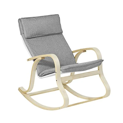 SoBuy-FST15-DG-Rocking-Chair-Fauteuil--bascule-Fauteuil-berant-Fauteuil-relax-Bouleau-Flexible-Gris-0 SoBuy® FST15-DG Rocking Chair, Fauteuil à bascule, Fauteuil berçant, Fauteuil relax, Bouleau Flexible -Gris