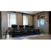 Srie-de-siges-Home-Stadium-Octane-Seating-Flex-Cuir-refendu-noir-Inclinaison-lectrique-Appui-tte-motoris-Porte-gobelets-lumineux-Range-Rectiligne-de-4-Siges-0-1 Série de sièges Home Stadium Octane Seating Flex - Cuir refendu noir - Inclinaison électrique - Appui-tête motorisé - Porte-gobelets lumineux - Rangée Rectiligne de 4 Sièges