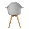 THE-HOME-DECO-FACTORY-HD3094-Lot-de-2-Fauteuils-Scandinave-Tissu-Bois-Polyester-Gris-62-x-6050-x-86-cm-0-2 THE HOME DECO FACTORY - HD3094 - Lot de 2 Fauteuils Scandinave Tissu Bois + Polyester Gris 62 x 60,50 x 86 cm