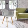 THE-HOME-DECO-FACTORY-HD3094-Lot-de-2-Fauteuils-Scandinave-Tissu-Bois-Polyester-Gris-62-x-6050-x-86-cm-0-3 THE HOME DECO FACTORY - HD3094 - Lot de 2 Fauteuils Scandinave Tissu Bois + Polyester Gris 62 x 60,50 x 86 cm