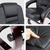 TecTake 401555 - Fauteuil Relax TV avec Pouf, Pivotant à 360°, Rembourrage Confortable et Doux
