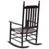 Tidyard-Chaise--Bascule-Fauteuils--Bascule-avec-Sige-Incurv-Marron-Bois-0-0 Tidyard Chaise à Bascule | Fauteuils à Bascule avec Siège Incurvé Marron Bois