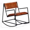 Tidyard-Fauteuil--Bascule-en-Cuir-Vritable-Durable-et-Solide-Design-Elgant-54-x-75-x-70-cm-Marron-0-0 Tidyard Fauteuil à Bascule en Cuir Véritable Durable et Solide Design Elégant 54 x 75 x 70 cm Marron