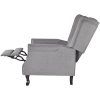 Tidyard-Fauteuil-de-Massage-Fauteuil-Relaxation-Rglable-en-Tissu-Gris-avec-Tlcommande-745-x-855-x-102-cm-0-0 Tidyard Fauteuil de Massage Fauteuil Relaxation Réglable en Tissu Gris avec Télécommande 74,5 x 85,5 x 102 cm