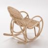 Tropic' Attitude Virgo Fauteuil à Bascule Enfant, Rotin, Naturel, 40x68x62 cm