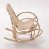 Tropic' Attitude Virgo Fauteuil à Bascule Enfant, Rotin, Naturel, 40x68x62 cm