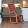 Trueshopping-Fauteuil--bascule-traditionnel-en-bois-Finition-naturelle-0 Trueshopping Fauteuil à bascule traditionnel en bois Finition naturelle