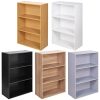 URBNLIVING Large à 3 étages en Bois étagère Bibliothèque