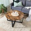 VASAGLE-Table-Basse-Ronde-Table-de-Salon-Style-Industriel-Cadre-Mtallique-Durable-Facile--Assembler-pour-Salon-Chambre--Coucher-Marron-Rustique-LCT88X-0-1 VASAGLE Table Basse Ronde, Table de Salon, Style Industriel, Cadre Métallique Durable, Facile à Assembler, pour Salon, Chambre à Coucher, Marron Rustique LCT88X