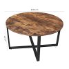 VASAGLE-Table-Basse-Ronde-Table-de-Salon-Style-Industriel-Cadre-Mtallique-Durable-Facile--Assembler-pour-Salon-Chambre--Coucher-Marron-Rustique-LCT88X-0-3 VASAGLE Table Basse Ronde, Table de Salon, Style Industriel, Cadre Métallique Durable, Facile à Assembler, pour Salon, Chambre à Coucher, Marron Rustique LCT88X