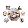 Vommpe-Housse-de-Canap-3-Places-vec-Accoudoirs-Salon-Couverture-Imprim-Gomtrique-Extensible-Sofa-Protection-Manchon-0-1 Vommpe Housse de Canapé 3 Places vec Accoudoirs Salon Couverture Imprimé Géométrique Extensible Sofa Protection Manchon