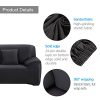 WINOMO-Housses-de-Canap-salon-Mobilier-Protecteur-2pcs-Taie-doreiller-lastique-Noir-Taille-L-195-x-230-cm-0-0 WINOMO Housses de Canapé salon Mobilier Protecteur 2pcs Taie d'oreiller élastique Noir - Taille L 195 x 230 cm