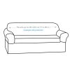 WINOMO-Housses-de-Canap-salon-Mobilier-Protecteur-2pcs-Taie-doreiller-lastique-Noir-Taille-L-195-x-230-cm-0-2 WINOMO Housses de Canapé salon Mobilier Protecteur 2pcs Taie d'oreiller élastique Noir - Taille L 195 x 230 cm
