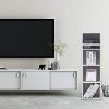 WOLTU-Bibliothque-Armoire-Etagre-de-Rangement-30x24x106cm-en-MDF-Salon-Bureau-4-CompartimentsSK003ws4-0-0 WOLTU Bibliothèque Armoire Etagère de Rangement 30x24x106cm en MDF Salon Bureau 4 Compartiments,SK003ws4